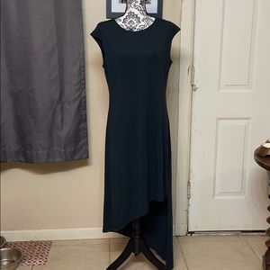 Black asymmetrical Michael Kors dress